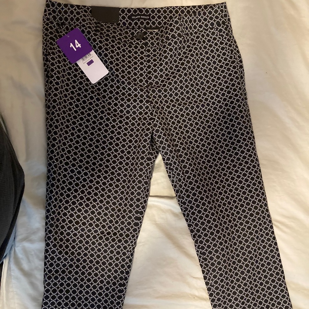 Hilary Radley stretch crop pants